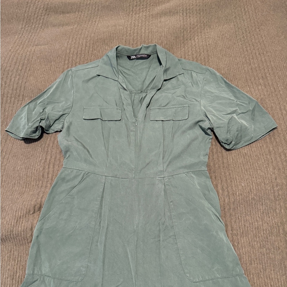 Zara Green Jumpsuit
